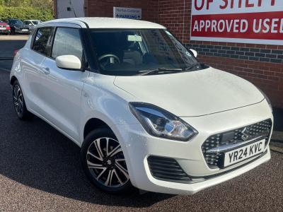 Suzuki Swift 1.2 Dualjet 83 12V Hybrid SZ-L 5dr Hatchback Petrol WHITE at Suzuki UCL Milton Keynes