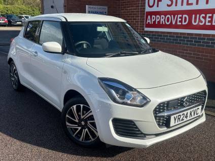 Suzuki Swift 1.2 Dualjet 83 12V Hybrid SZ-L 5dr Hatchback Petrol WHITE