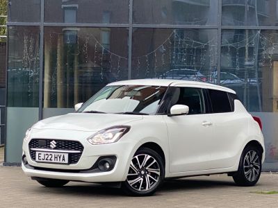 Suzuki Swift 1.2 Dualjet 83 12V Hybrid SZ5 5dr Auto Hatchback Petrol White at Suzuki UCL Milton Keynes