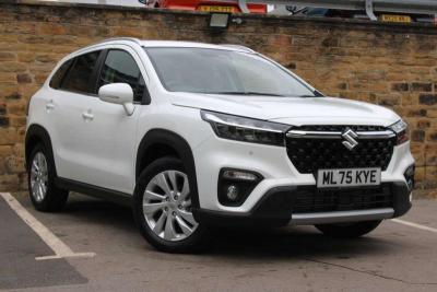 Suzuki S-Cross 1.4 Boosterjet 48V Hybrid Motion 5dr SUV Hybrid White at Suzuki UCL Milton Keynes