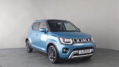 Suzuki Ignis 1.2 Hatchback SZ-T Hatchback Petrol Two Tone Metallic - Neon blue/Black at Suzuki UCL Milton Keynes