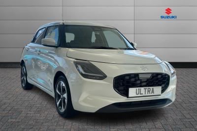 Suzuki Swift 1.2 Mild Hybrid Ultra 5dr Hatchback Petrol WHITE at Suzuki UCL Milton Keynes