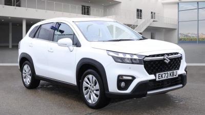 Suzuki S-Cross 1.4 Boosterjet 48V Hybrid Motion 5dr Hatchback Petrol WHITE at Suzuki UCL Milton Keynes