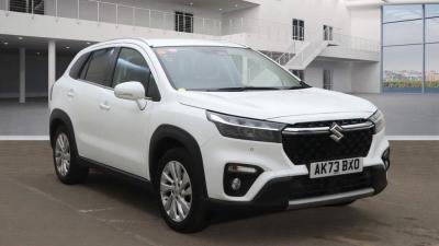 Suzuki S-Cross 1.4 Boosterjet 48V Hybrid Motion 5dr Hatchback Petrol WHITE at Suzuki UCL Milton Keynes