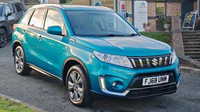 Suzuki Vitara 1.0 Boosterjet SZ-T SUV 5dr Petrol Auto Euro 6 (s/s) (111 ps) SUV Petrol Blue at Suzuki UCL Milton Keynes