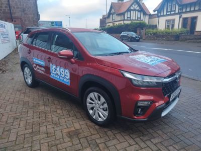 Suzuki S-Cross 1.5 Hybrid Motion 5dr AGS Hatchback Petrol / Electric Hybrid Red at Suzuki UCL Milton Keynes