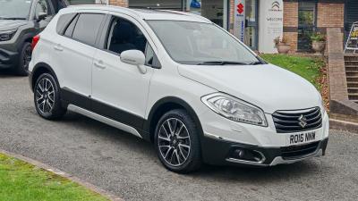 Suzuki Sx4 S-cross 1.6 DDiS SZ5 SUV 5dr Turbo Diesel ALLGRIP **Very rare 4x4 Automatic, with Low mileage, Service History and just £35 road tax ** SUV Diesel White at Suzuki UCL Milton Keynes