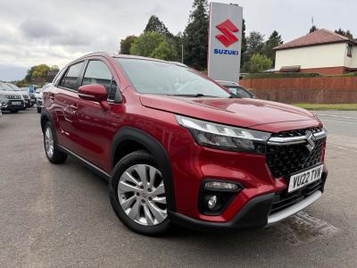 Suzuki S-Cross 1.4 Boosterjet 48V Hybrid Motion 5dr Hatchback Petrol RED at Suzuki UCL Milton Keynes