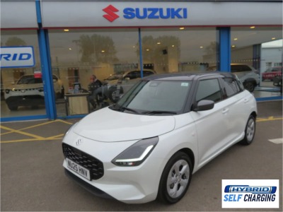 Suzuki Swift 1.2 Mild Hybrid Motion 5dr Hatchback Petrol White at Suzuki UCL Milton Keynes
