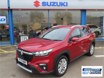 Suzuki S-Cross 1.4 Boosterjet 48V Hybrid Motion 5dr Auto Hatchback Petrol Red at Suzuki UCL Milton Keynes