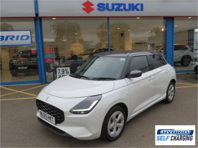 Suzuki Swift 1.2 Mild Hybrid Motion 5dr Hatchback Petrol White at Suzuki UCL Milton Keynes