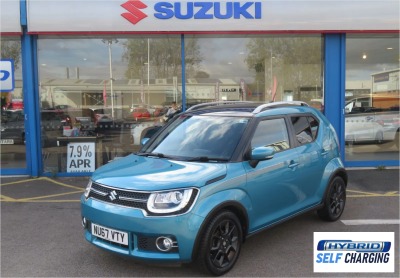 Suzuki Ignis 1.2 Dualjet SHVS SZ5 ALLGRIP 5dr 4x4 Petrol Blue at Suzuki UCL Milton Keynes