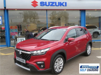 Suzuki S-Cross 1.5 Hybrid Motion 5dr AGS Hatchback Hybrid Red at Suzuki UCL Milton Keynes