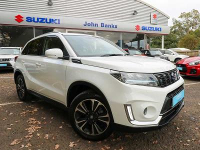Suzuki Vitara 1.4 Sz5 Boosterjet Mhev SUV Hybrid White at Suzuki UCL Milton Keynes