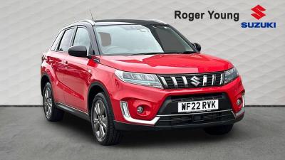 Suzuki Vitara 1.4 Boosterjet MHEV SZ-T SUV Hybrid Red at Suzuki UCL Milton Keynes