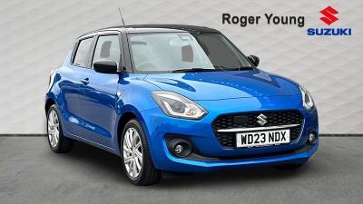 Suzuki Swift 1.2 Dualjet MHEV SZ-T Hatchback Hybrid Blue at Suzuki UCL Milton Keynes