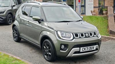 Suzuki Ignis 1.2 Dualjet MHEV SZ5 Hatchback 5dr Petrol Hybrid Manual Euro 6**A REMARKABLE CAR WITH JUST 6,602 MILES FROM NEW, ONE OWNER, FULL SERVICE HISTORY** Hatchback Hybrid Green at Suzuki UCL Milton Keynes