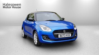 Suzuki Swift 1.2 Dualjet MHEV SZ-T Hatchback 5dr Petrol Hybrid CVT Euro 6 (s/s) (83 ps) Hatchback Hybrid Blue at Suzuki UCL Milton Keynes
