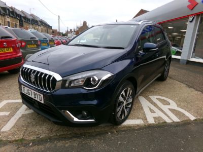 Suzuki Sx4 S-cross 1.4 Boosterjet SZ5 ALLGRIP 5dr Auto Hatchback Petrol Blue at Suzuki UCL Milton Keynes