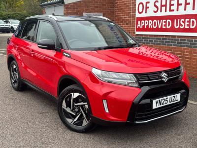 Suzuki Vitara 1.4 Boosterjet Mild Hybrid Ultra ALLGRIP 5dr Hatchback Petrol RED at Suzuki UCL Milton Keynes