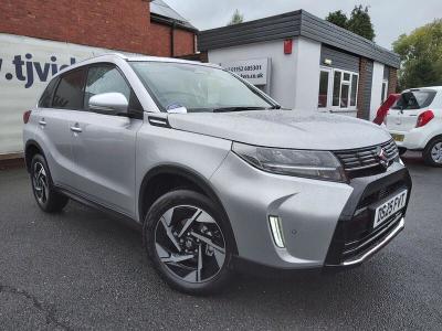 Suzuki Vitara 1.4 Boosterjet MHEV Ultra Euro 6 (s/s) 5dr SUV Hybrid Silky Silver at Suzuki UCL Milton Keynes