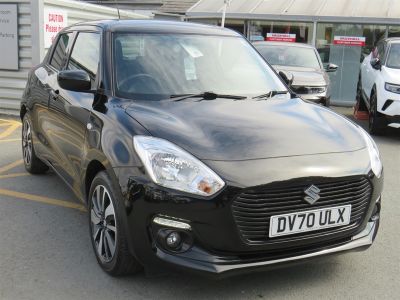 Suzuki Swift 1.2 Dualjet MHEV SZ-T Hatchback 5dr Petrol Hybrid Manual Euro 6 (s/s) (90 ps) Hatchback Hybrid Black at Suzuki UCL Milton Keynes