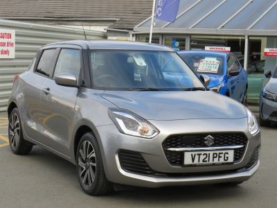 Suzuki Swift 1.2 Dualjet MHEV SZ-L Hatchback 5dr Petrol Hybrid Manual Euro 6 (s/s) (83 ps) Hatchback Hybrid Silver at Suzuki UCL Milton Keynes