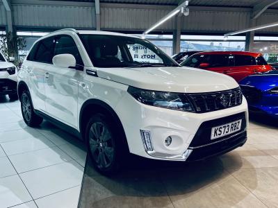 Suzuki Vitara 1.5 Hybrid SZ-T 5dr AGS Hatchback Petrol/Electric Hybrid WHITE at Suzuki UCL Milton Keynes