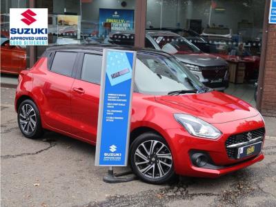 Suzuki Swift 1.2 Dualjet 83 12V Hybrid SZ5 5dr Auto Hatchback Petrol RED at Suzuki UCL Milton Keynes