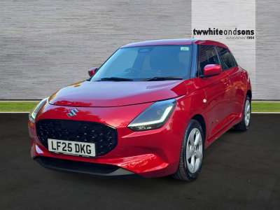 Suzuki Swift 1.2 Mild Hybrid Motion Hatchback Petrol Burning Red at Suzuki UCL Milton Keynes