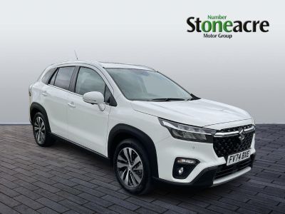 Suzuki S-Cross 1.4 Boosterjet 48V Hybrid Ultra ALLGRIP 5dr Hatchback Hybrid White at Suzuki UCL Milton Keynes
