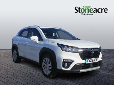 Suzuki S-Cross 1.4 Boosterjet 48V Hybrid Motion 5dr Hatchback Hybrid White at Suzuki UCL Milton Keynes