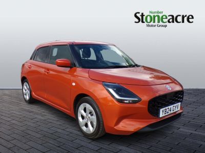 Suzuki Swift 1.2 MHEV Motion Euro 6 (s/s) 5dr Hatchback Hybrid Orange at Suzuki UCL Milton Keynes