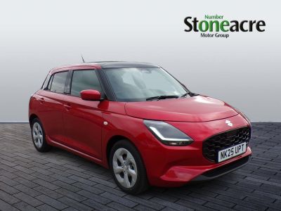 Suzuki Swift 1.2 MHEV Motion CVT Euro 6 (s/s) 5dr Hatchback Hybrid Red at Suzuki UCL Milton Keynes