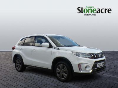 Suzuki Vitara 1.4 Boosterjet 48V Hybrid SZ-T 5dr Hatchback Hybrid White at Suzuki UCL Milton Keynes