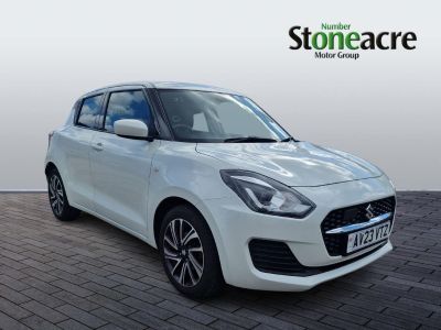 Suzuki Swift 1.2 Dualjet 83 12V Hybrid SZ-L 5dr Hatchback Hybrid White at Suzuki UCL Milton Keynes