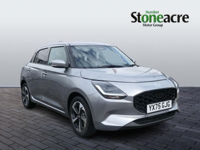 Suzuki Swift 1.2 MHEV Ultra Euro 6 (s/s) 5dr Hatchback Hybrid Silver at Suzuki UCL Milton Keynes