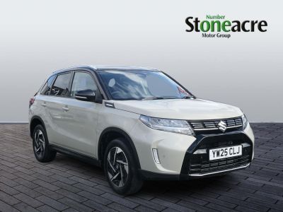 Suzuki Vitara 1.4 Boosterjet MHEV Ultra Euro 6 (s/s) 5dr Hatchback Hybrid Beige at Suzuki UCL Milton Keynes