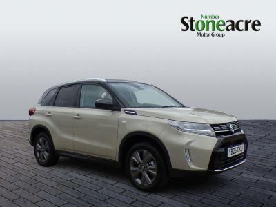 Suzuki Vitara 1.4 Boosterjet MHEV Motion Euro 6 (s/s) 5dr Hatchback Hybrid Beige at Suzuki UCL Milton Keynes