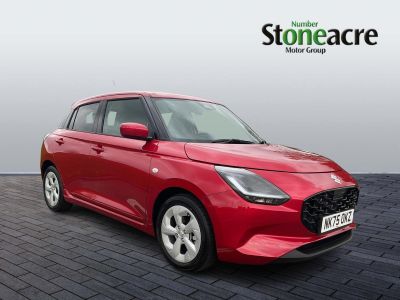 Suzuki Swift 1.2 MHEV Motion Euro 6 (s/s) 5dr Hatchback Hybrid Red at Suzuki UCL Milton Keynes