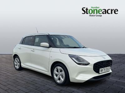 Suzuki Swift 1.2 MHEV Motion Euro 6 (s/s) 5dr Hatchback Hybrid White at Suzuki UCL Milton Keynes