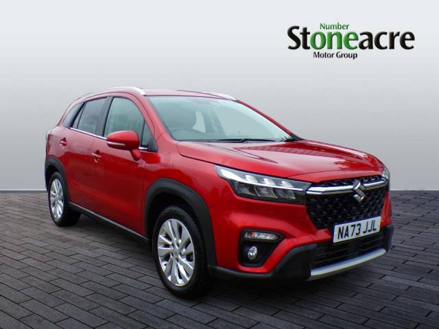 Suzuki S-Cross 1.4 Boosterjet 48V Hybrid Motion 5dr Hatchback Hybrid Red