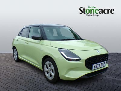 Suzuki Swift 1.2 MHEV Motion CVT Euro 6 (s/s) 5dr Hatchback Hybrid Yellow at Suzuki UCL Milton Keynes