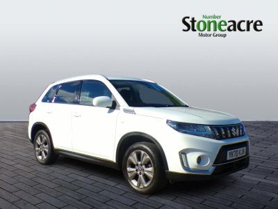 Suzuki Vitara 1.4 Boosterjet 48V Hybrid SZ-T 5dr Hatchback Hybrid White at Suzuki UCL Milton Keynes