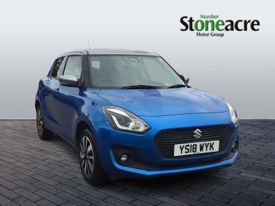 Suzuki Swift 1.2 Dualjet MHEV SZ5 Hatchback 5dr Petrol Hybrid Manual ALLGRIP Euro 6 (s/s) (90 ps) Hatchback Hybrid Silver at Suzuki UCL Milton Keynes