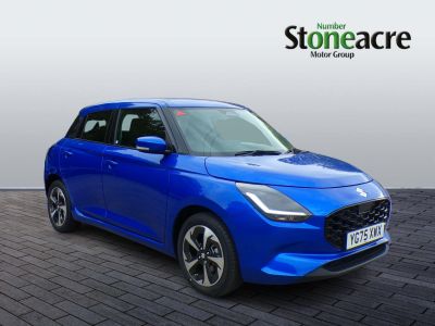 Suzuki Swift 1.2 MHEV Ultra CVT Euro 6 (s/s) 5dr Hatchback Hybrid Blue at Suzuki UCL Milton Keynes