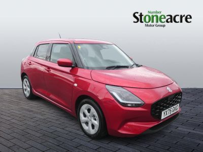 Suzuki Swift 1.2 MHEV Motion Euro 6 (s/s) 5dr Hybrid Red at Suzuki UCL Milton Keynes