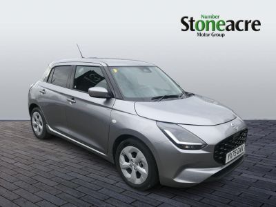 Suzuki Swift 1.2 MHEV Motion Euro 6 (s/s) 5dr Hybrid Silver at Suzuki UCL Milton Keynes