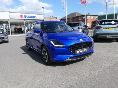 Suzuki Swift 1.2 MHEV Ultra Euro 6 (s/s) 5dr Hybrid Blue at Suzuki UCL Milton Keynes