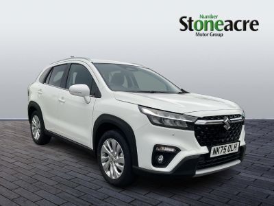 Suzuki S-Cross 1.4 Boosterjet 48V Hybrid Motion 5dr Hatchback Hybrid White at Suzuki UCL Milton Keynes